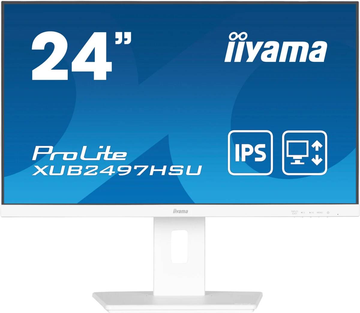 Монитор 31.5" Iiyama ProLite XB3270QSU-B1, 2560x1440, IPS, 100Hz, Speakers (HDMI, DP)