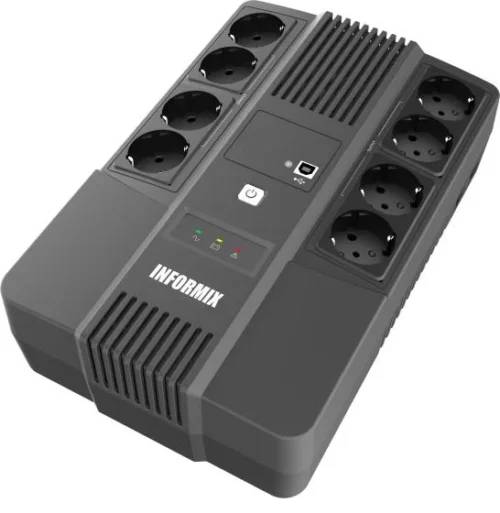 ИБП INFORMIX INF-AIO1000, 1000VA (8xSchuko)