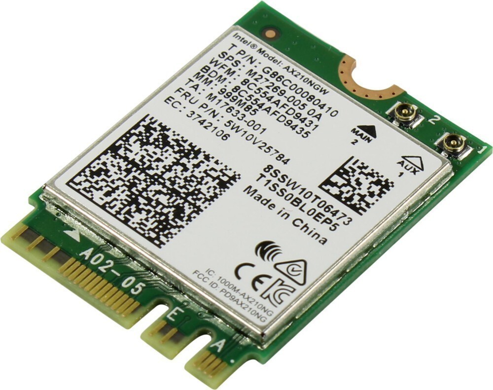 Wi-Fi адаптер Intel AX210NGW