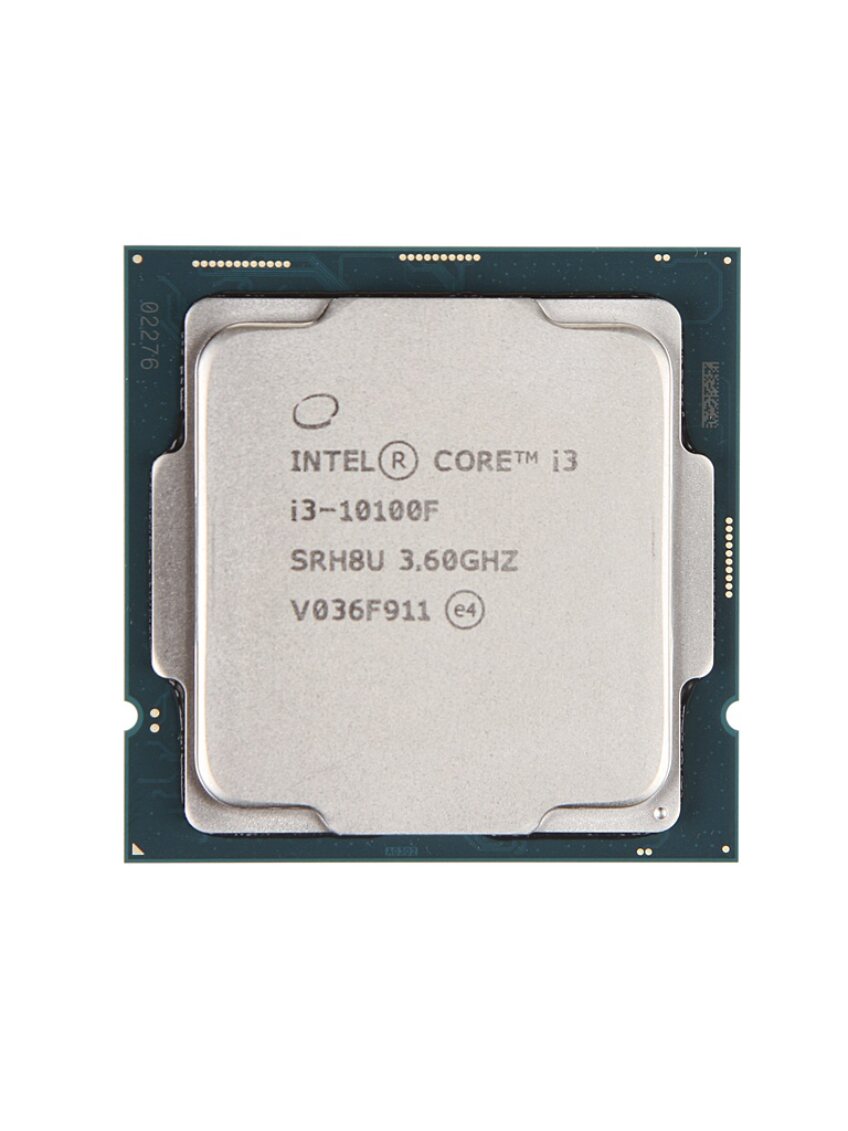 Процессор Intel Core i3-10100F, 3.6GHz, LGA1200, 4 cores, OEM