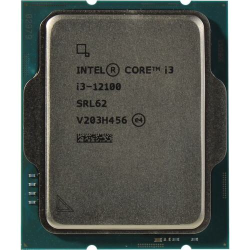 Процессор Intel Core i3-12100, 3.3GHz, LGA1700, 4 cores, SVGA, OEM