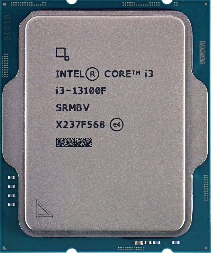 Процессор Intel Core i3-13100F BOX, 3.4GHz, LGA1700, 4 cores, BOX