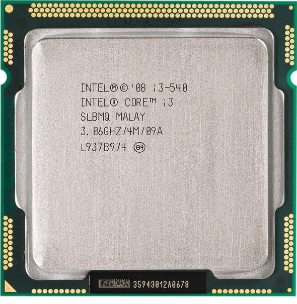 Процессор Intel Core i3-540, 3.06GHz, LGA1156, SVGA, OEM