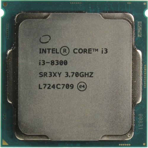 Процессор Intel Core i3-8300, 3.7GHz, LGA1151 v2, 4 cores, SVGA
