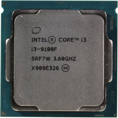 Процессор Intel Core i3-9100F, 3.6GHz, LGA1151 v2, 4 cores