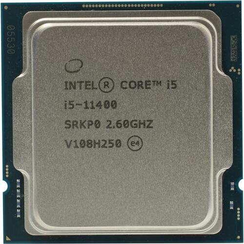 Процессор Intel Core i5-11400, 2.6GHz, LGA1200, 6 cores, SVGA, OEM