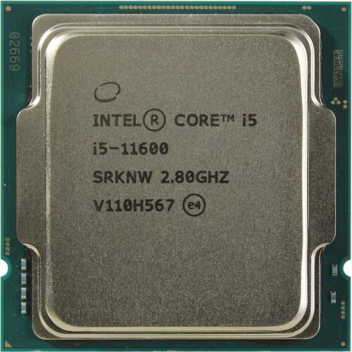 Процессор Intel Core i5-11600, 2.8GHz, LGA1200, 6 cores, SVGA, OEM