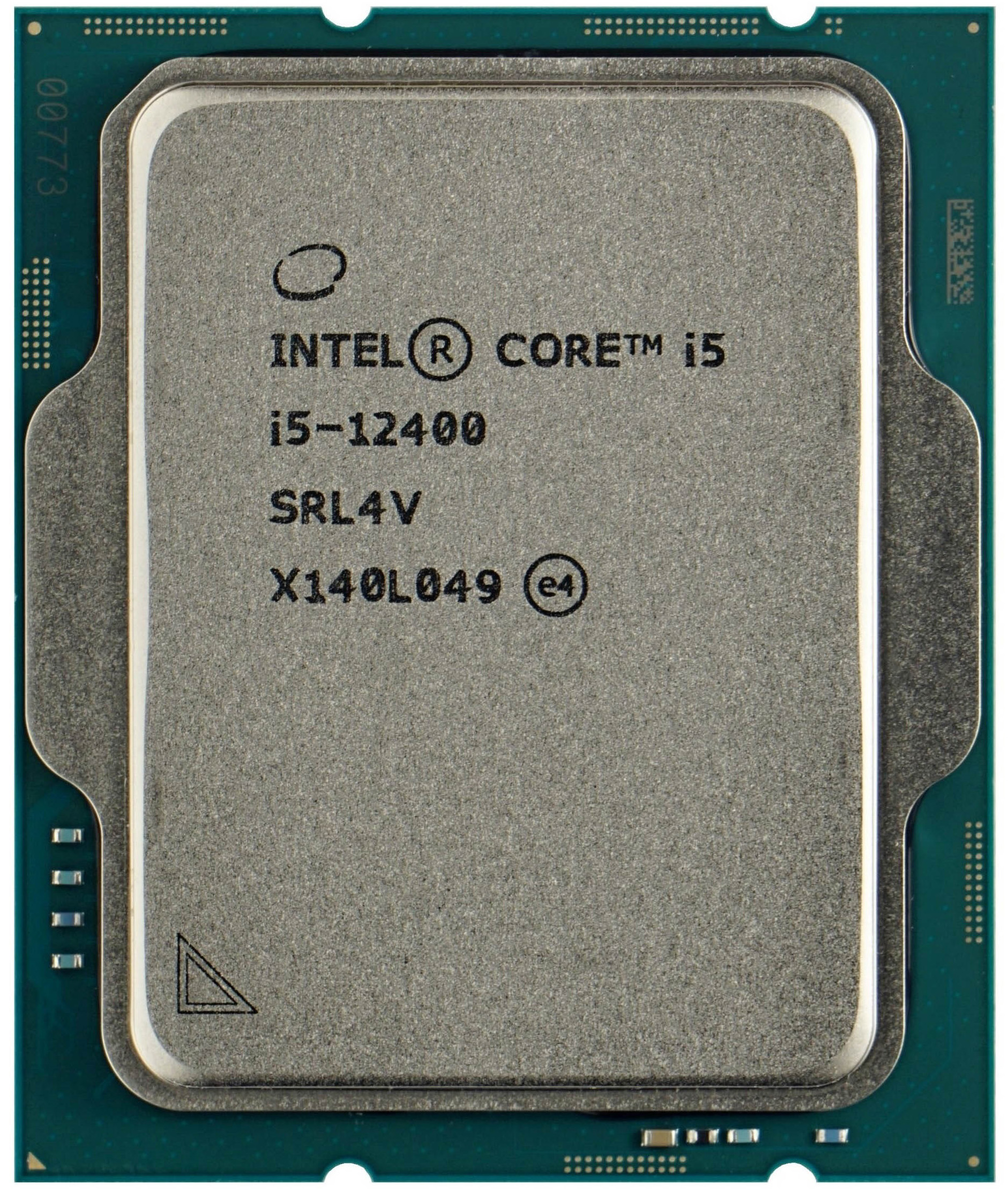 Процессор Intel Core i5-12400, 2.5GHz, LGA1700, 6 cores, SVGA, OEM