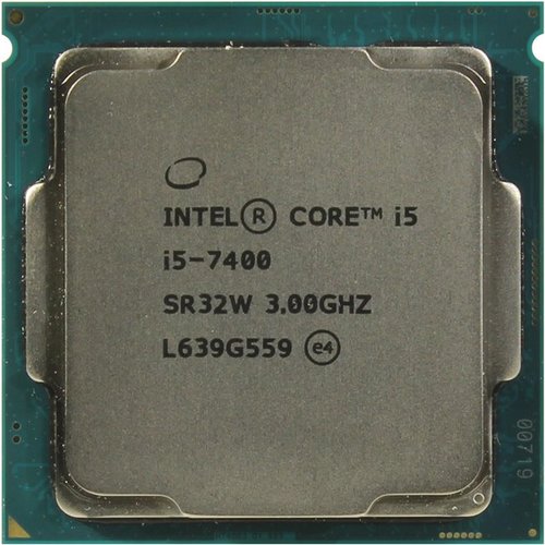 Процессор Intel Core i5-7400, 3.0GHz, LGA1151, 4 cores, SVGA