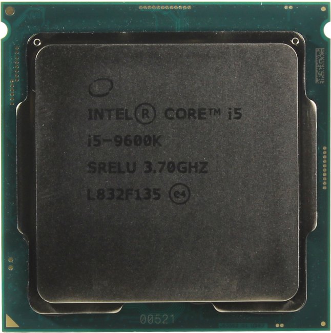 Процессор Intel Core i5-9600K BOX,  3.7GHz, LGA1151 v2, 6 cores, SVGA, BOX