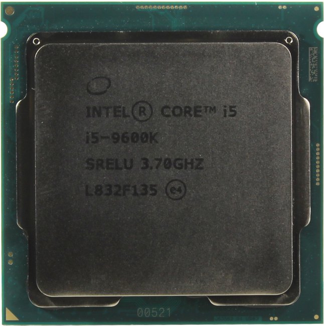 Процессор Intel Core i5-9600K, 3.7GHz, LGA1151 v2, 6 cores, SVGA, OEM