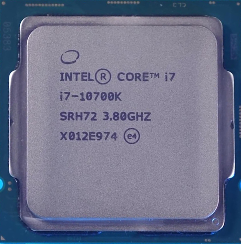 Процессор Intel Core i7-10700K, 3.8GHz, LGA1200, 8 cores, SVGA, OEM