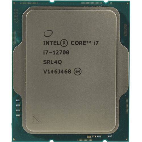 Процессор Intel Core i7-12700, 3.6GHz, LGA1700, 12 cores, SVGA, OEM