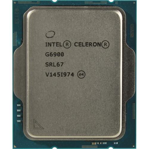 Процессор Intel Celeron G6900, 3.4GHz, LGA1700, 2 cores, SVGA, OEM