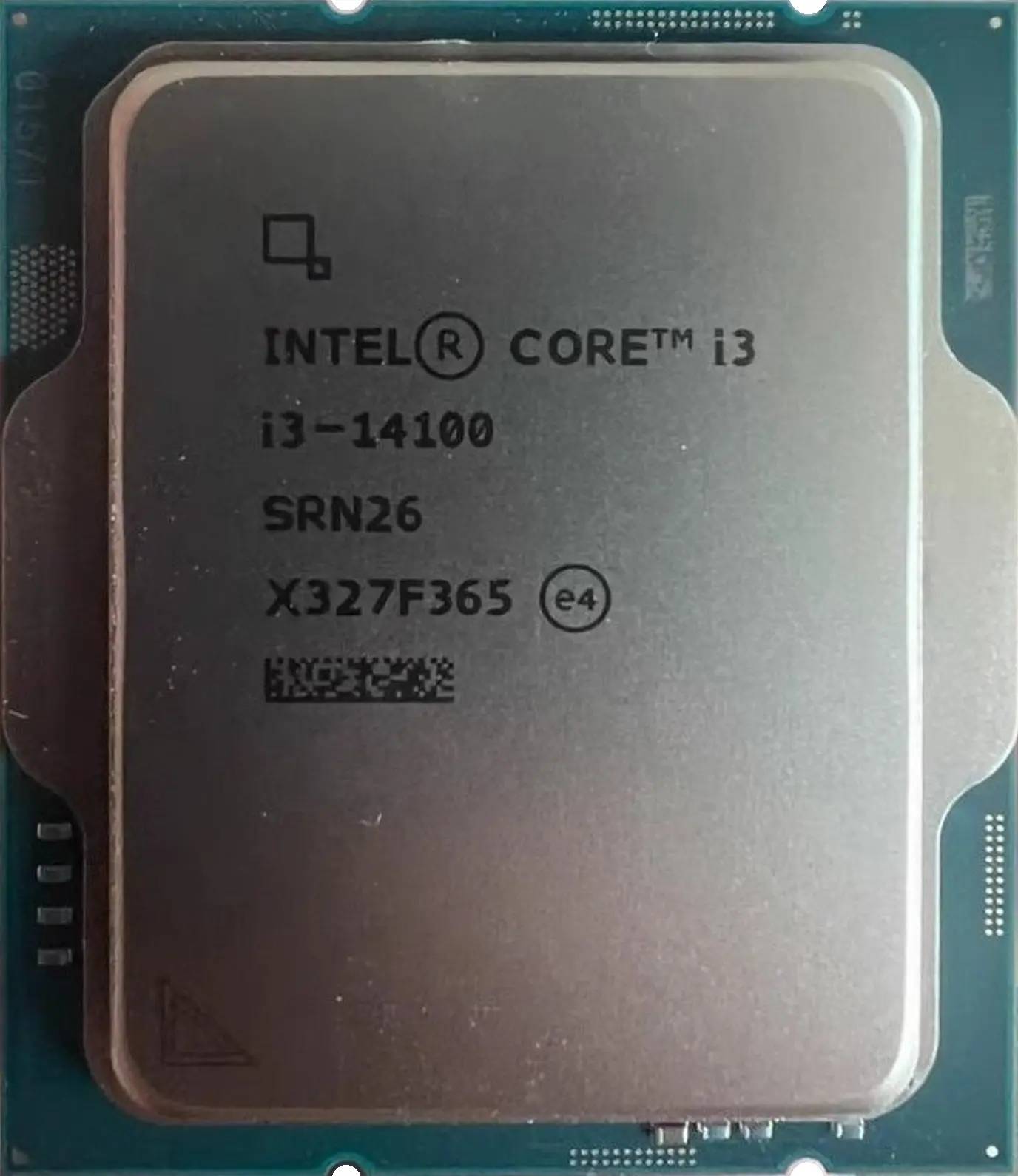 Процессор Intel Core i3-14100, 3.5GHz, LGA1700, 4 cores, SVGA, OEM