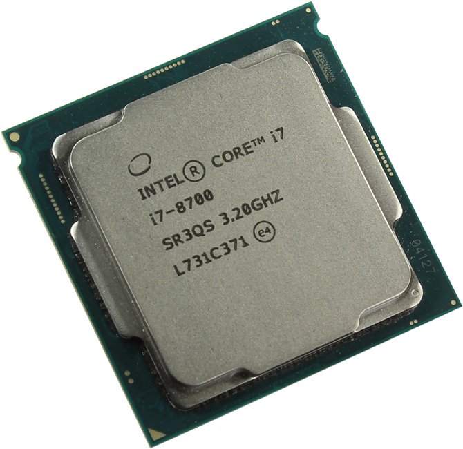 Процессор Intel Core i7-8700 BOX,  3.2GHz, LGA1151 v2, 6 cores, SVGA, BOX