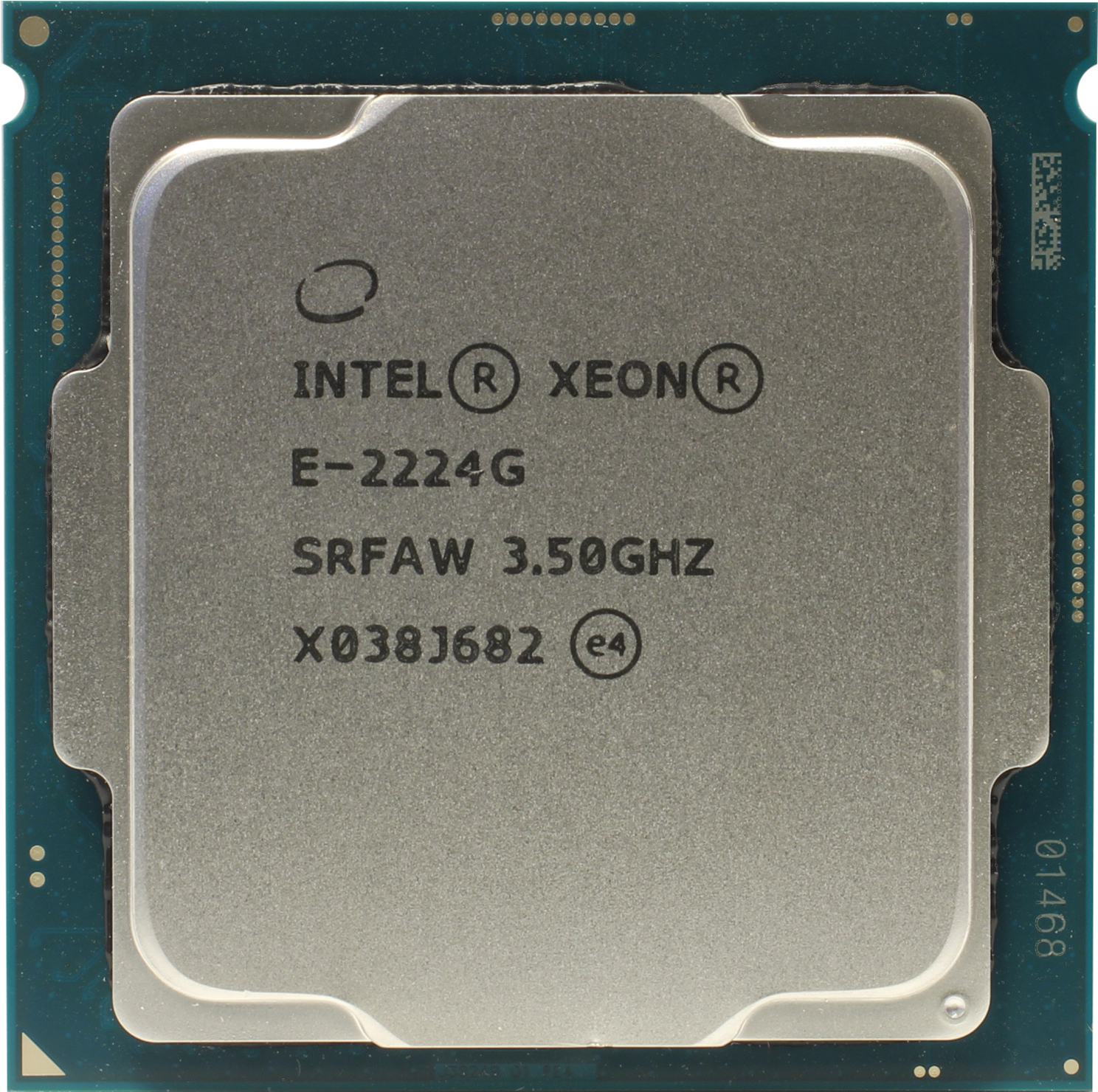 Процессор Intel Xeon E-2224G, 3.4GHz, LGA1151 v2, 4 cores, SVGA, OEM