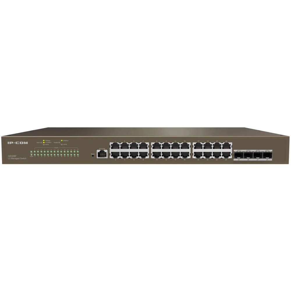 Коммутатор IP-COM G5328F, 24xLAN 1Gbps, 4xSFP