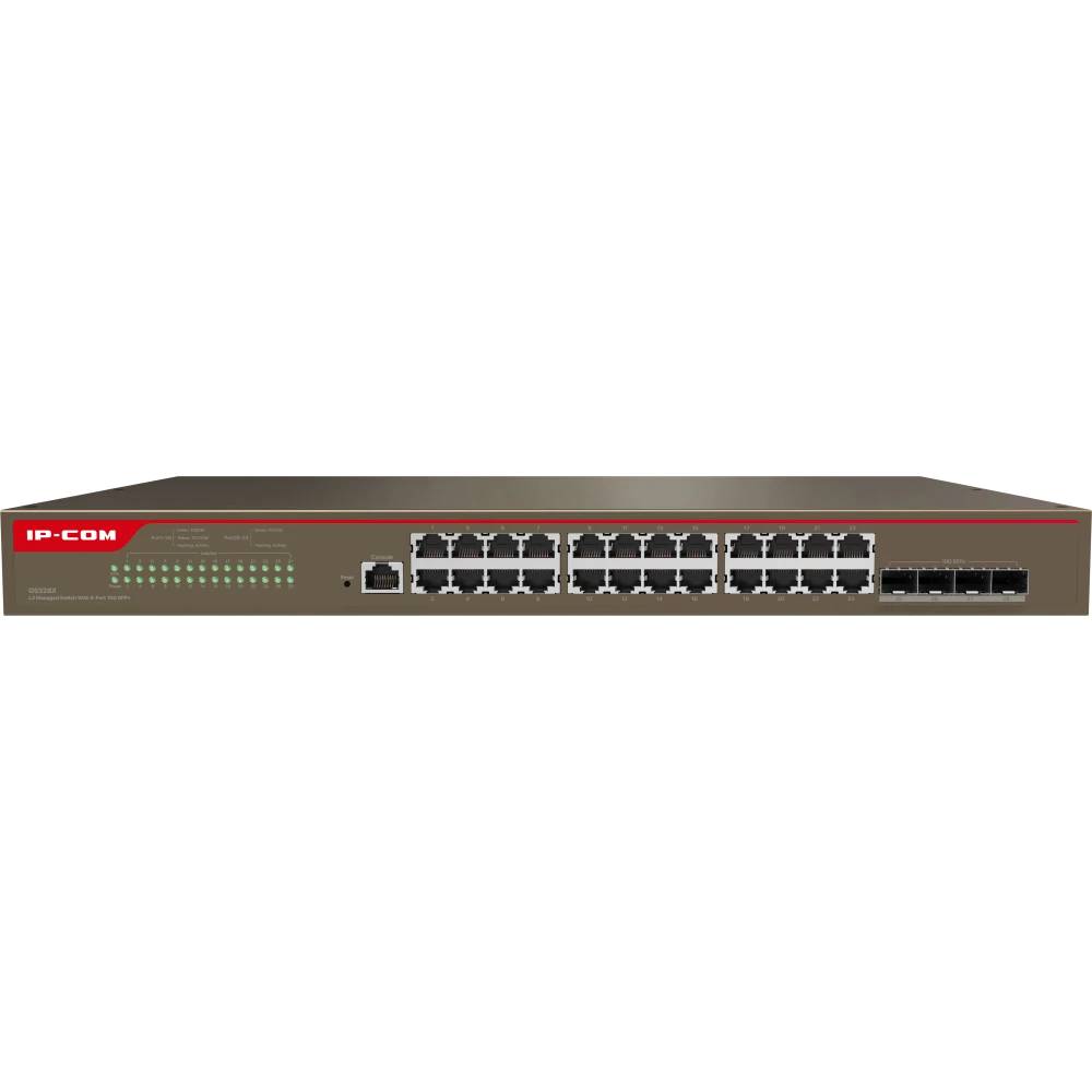 Коммутатор IP-COM G5328X, 24xLAN 1Gbps, 4xSFP+