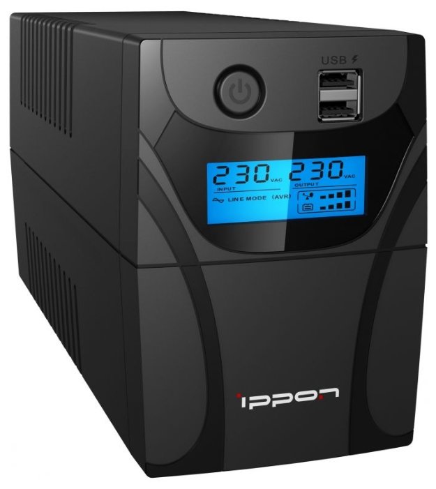 ИБП Ippon Back Power Pro II 800 (1030309), 800VA (4xIEC C13)