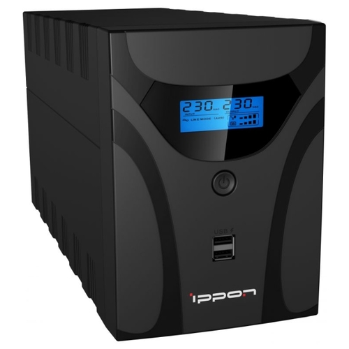 ИБП Ippon Smart Power Pro II 2200, 2200VA (2 + 4 IEC C13)