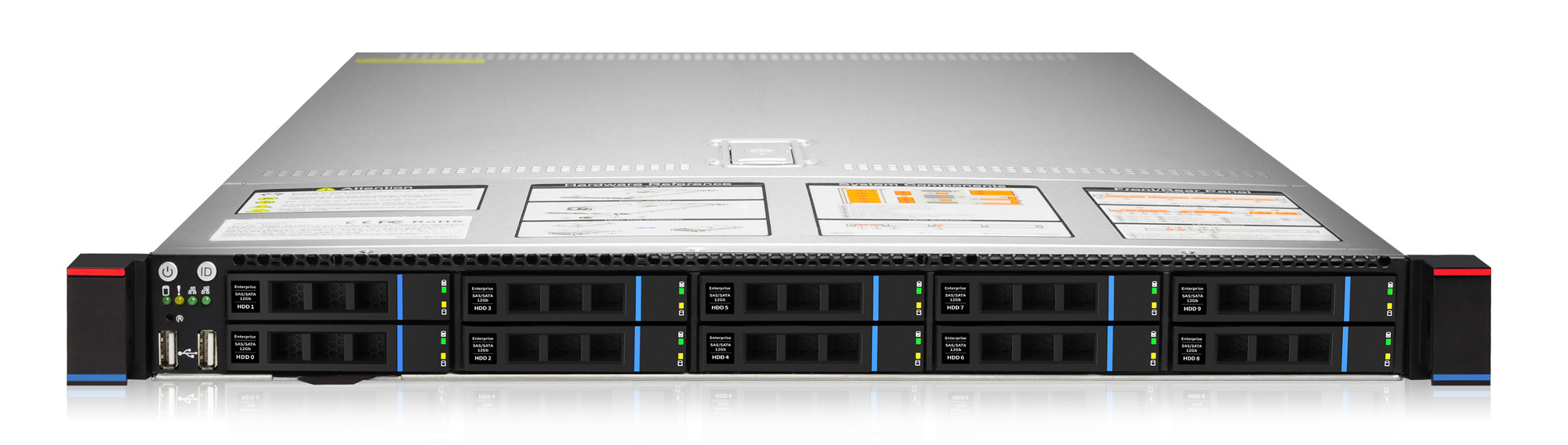 Сервер IRU Rock g1210p (2092134), 2x6330, 4x32Gb, 2xLAN 1Gbps, 2x1300W