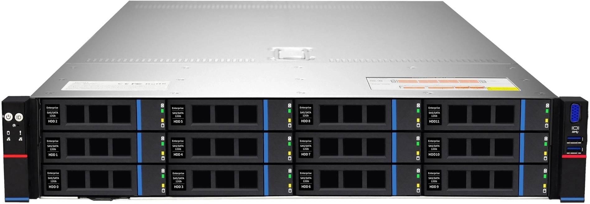 Сервер IRU Rock g2212ig4 (2102541), 2x4410T, 4x32Gb, 2xLAN 1Gbps, 2x1600W