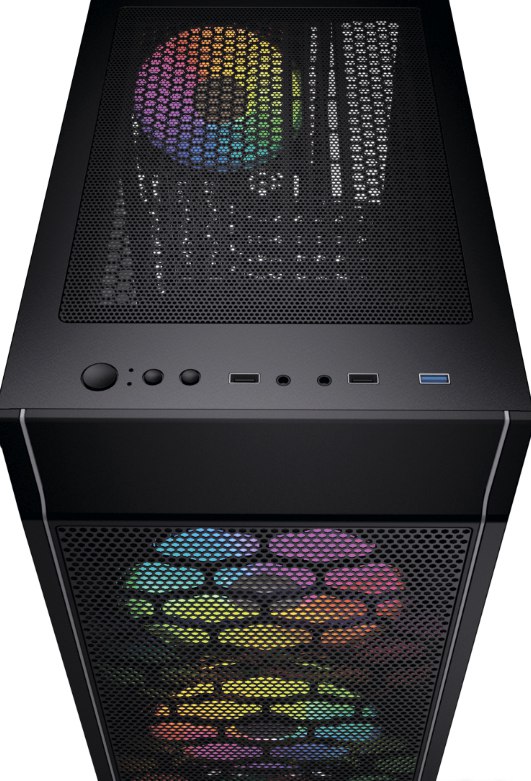 Компьютер IVEN BY Gaming Black 182003 Core i7-12700F/16Gb/960Gb/GTX 1660 Super 6Gb/500W