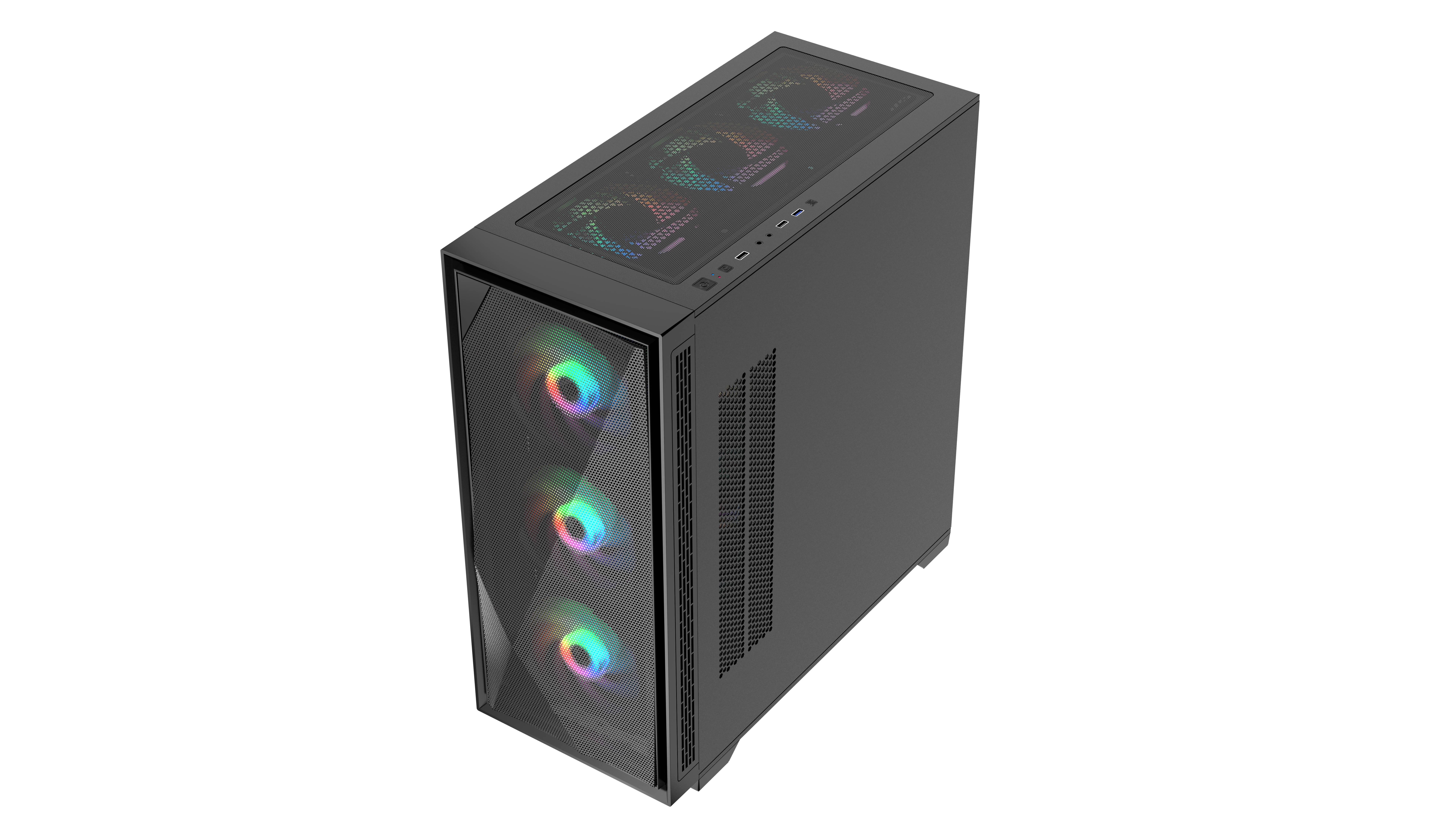Компьютер IVEN BY Gaming Black 200944 Core i5-14600KF/32Gb/480Gb/RTX 5060Ti 8Gb/600W