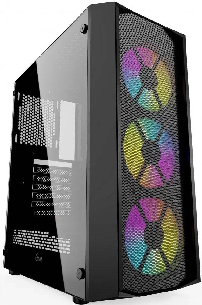 Компьютер IVEN BY Gaming Black 180573 Ryzen 5 3600/16Gb/240Gb/RTX 3060Ti 8Gb/600W
