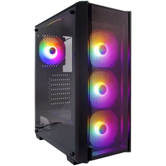 Компьютер IVEN BY Gaming Black 182387 Ryzen 5 7600/16Gb/480Gb/RTX 4060 8Gb/600W