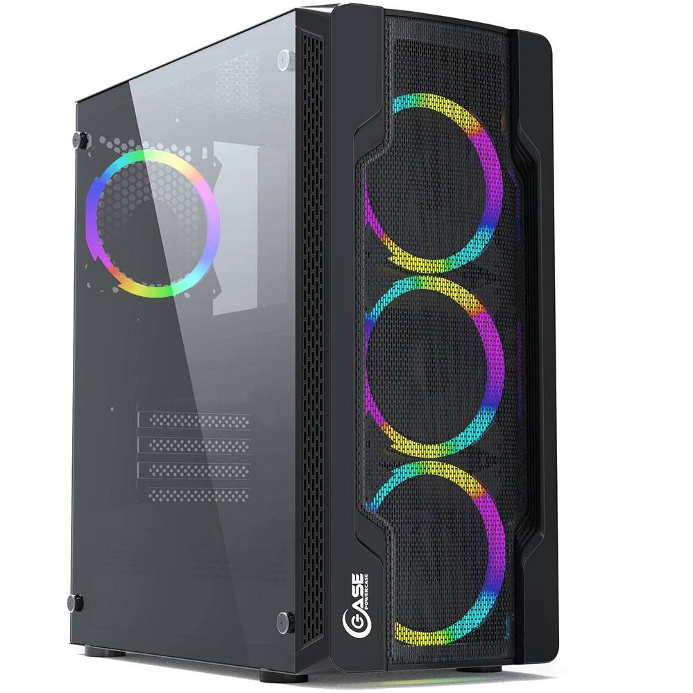 Компьютер IVEN BY Gaming Black 197558 Core i3-14100F/16Gb/480Gb/GTX 1660Ti 6Gb/500W
