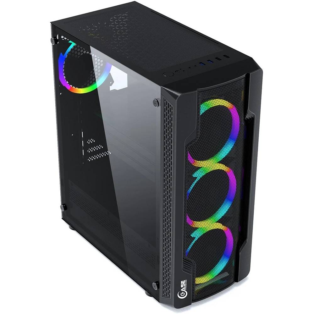 Компьютер IVEN BY Gaming Black 197558 Core i3-14100F/16Gb/480Gb/GTX 1660Ti 6Gb/500W