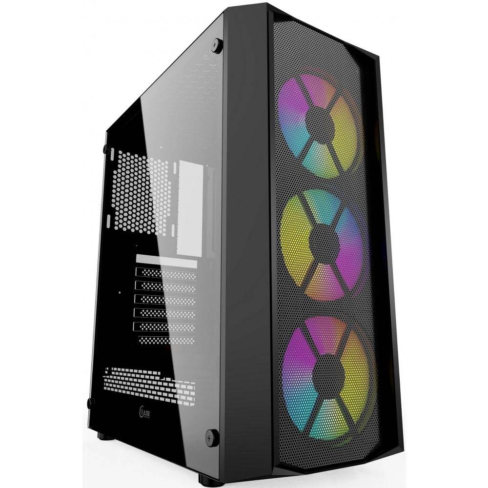 Компьютер IVEN BY Gaming Black 197559 Core i3-14100F/16Gb/960Gb/GTX 1660Ti 6Gb/500W