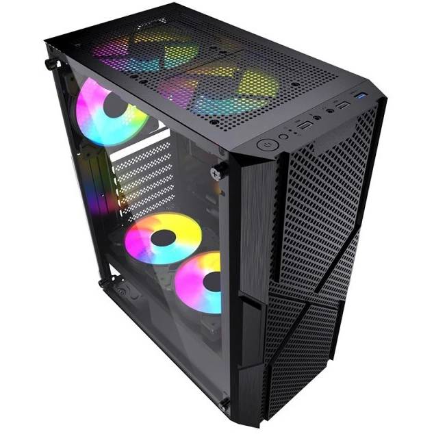 Компьютер IVEN BY Gaming Black 197561 Core i3-14100F/16Gb/480Gb/RTX 3050 6Gb/500W