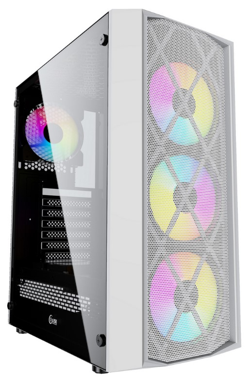 Компьютер IVEN BY Gaming White 181389 Core i3-13100F/16Gb/960Gb/GTX 1050Ti 4Gb/500W
