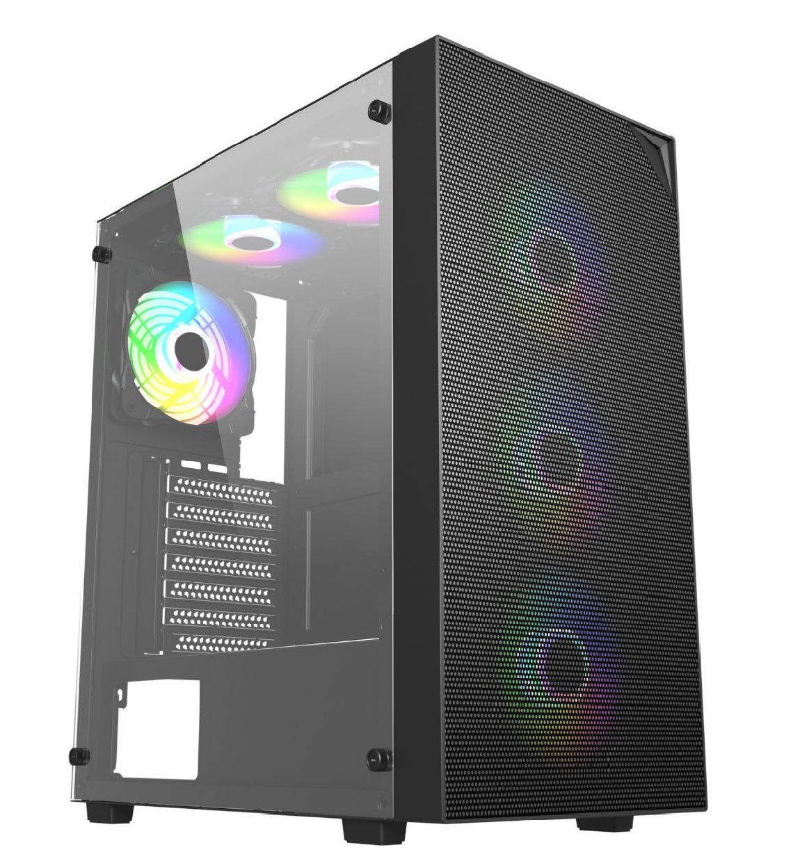 Системный блок Iven Gaming 179670 AMD Ryzen 5 (AMD Ryzen 5 5600/16Gb/1000Gb HDD/240Gb SSD/RTX 3060 12Gb/600W)