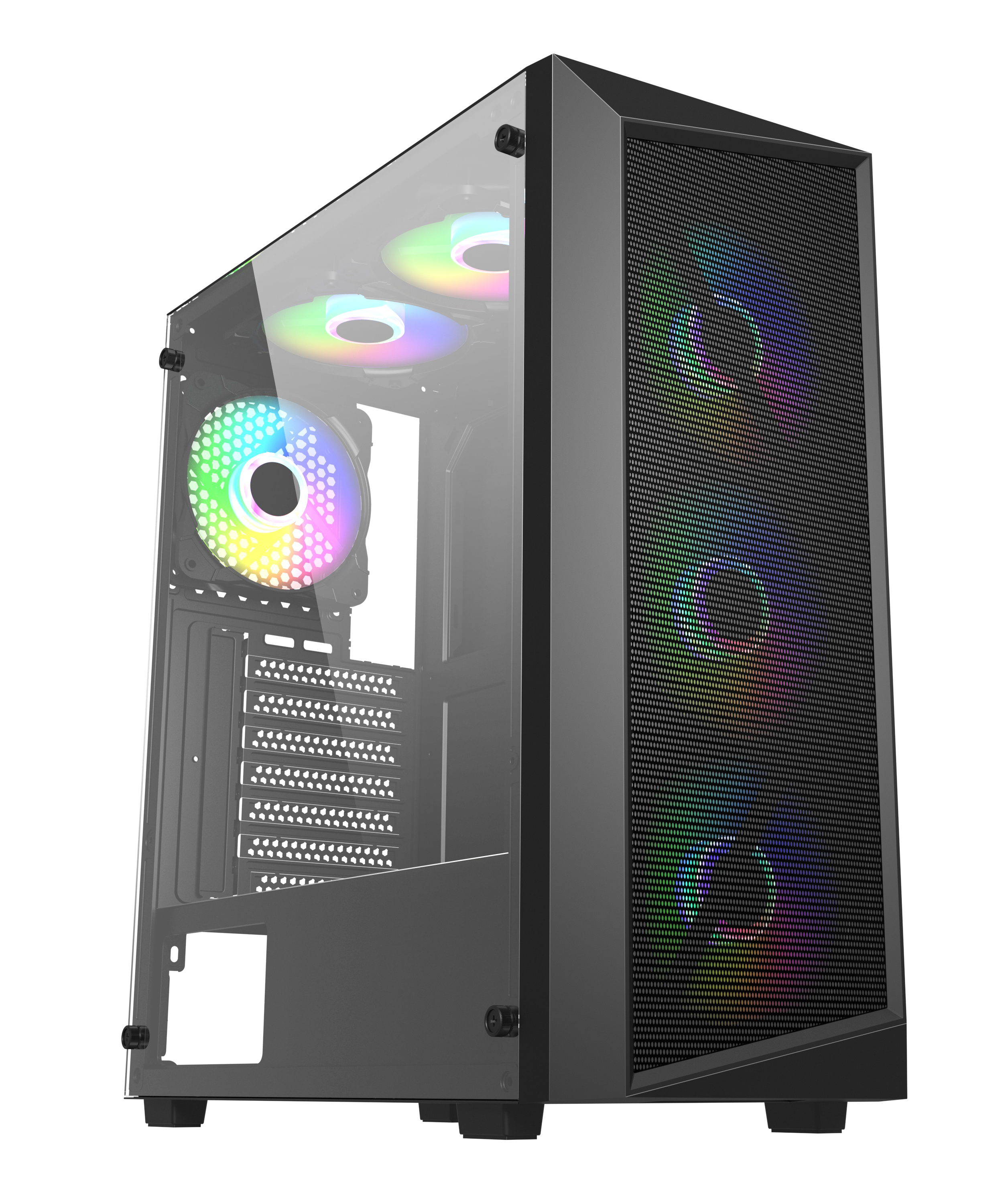 Системный блок Iven Gaming 179699 AMD Ryzen 5 (AMD Ryzen 5 5600X/16Gb/960Gb SSD/RTX 3060Ti 8Gb/600W)