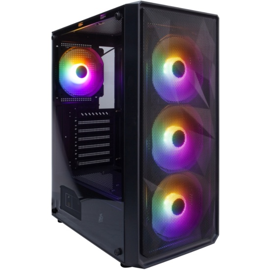 Компьютер IVEN BY Gaming Black 191949 Ryzen 7 8700F/16Gb/240Gb/RTX 4060 8Gb/600W