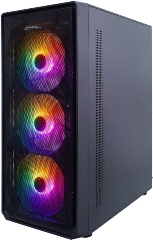 Компьютер IVEN BY Gaming Black 191949 Ryzen 7 8700F/16Gb/240Gb/RTX 4060 8Gb/600W