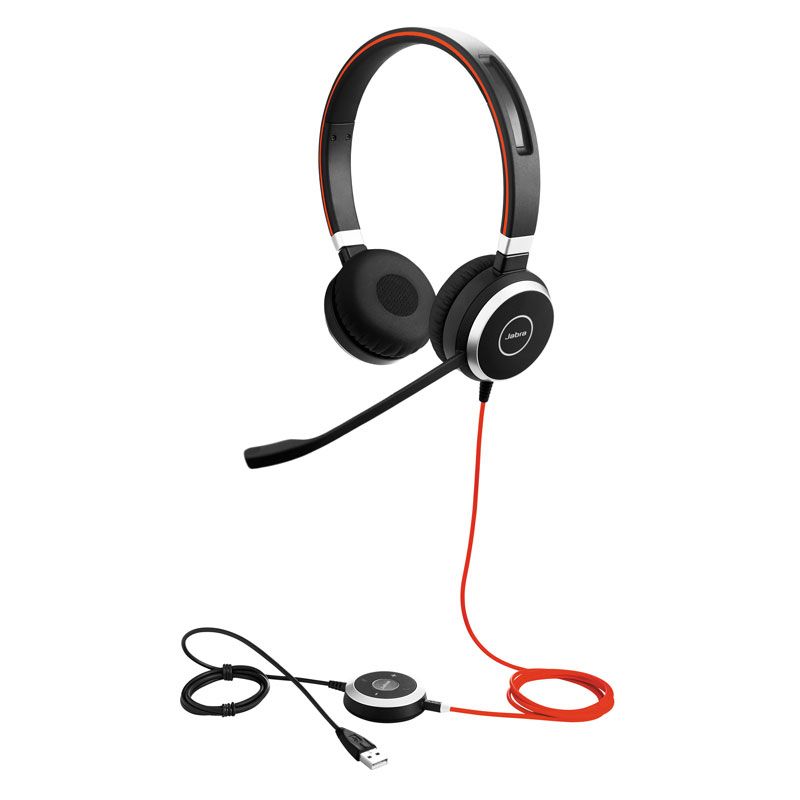 Гарнитура Jabra Evolve 40 MS Stereo USB-A (6399-823-109)