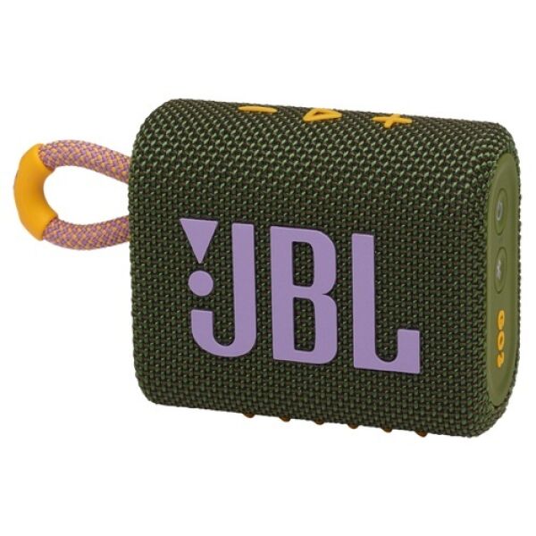 Акустика JBL Go 3, зеленый JBLGO3GRN