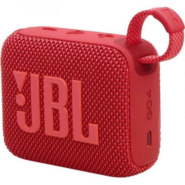 Акустика JBL Go 4, красный JBLGO4RED