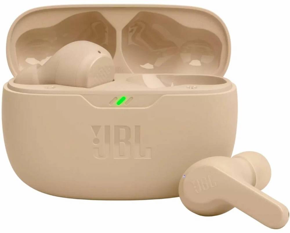 Гарнитура JBL Wave Beam бежевый JBLWBEAMBEG