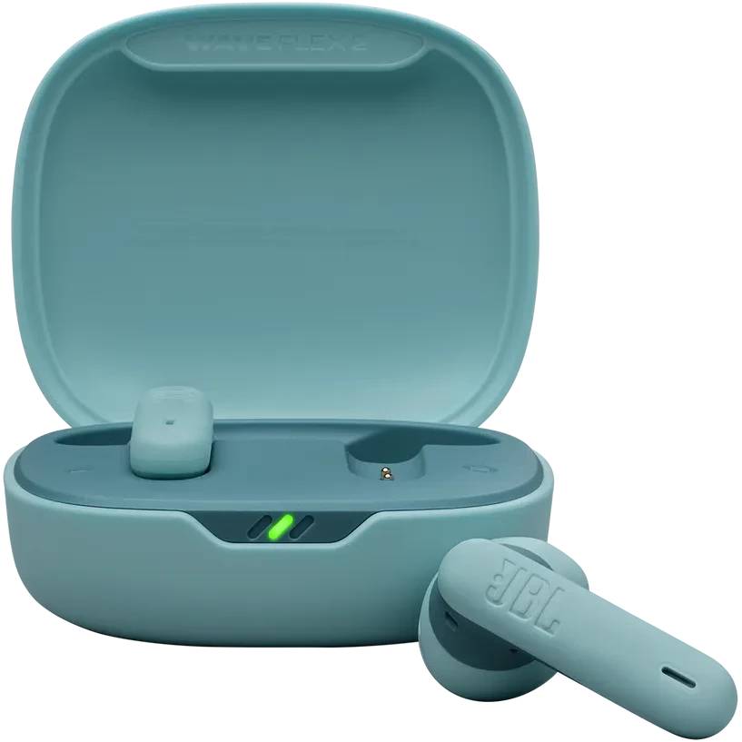 Гарнитура JBL Wave Flex 2, голубой JBLWFLEX2BLU