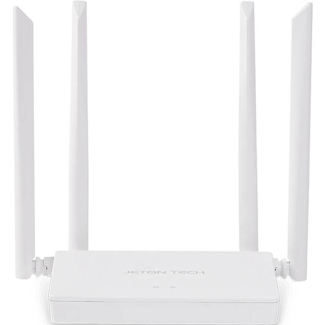 Роутер Wi-Fi Jeton Tech AC1200 Air, 2.4/5GHz, 1167Mbps, 4xLAN 1Gbps, WAN