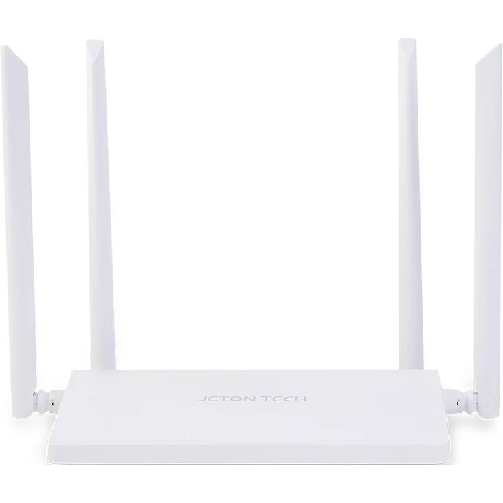 Роутер Wi-Fi Jeton Tech AX3000 Air, 2.4/5GHz, 2976Mbps, 4xLAN 1Gbps, WAN