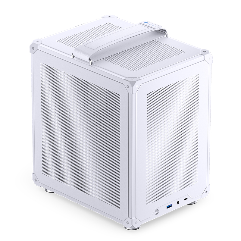 Корпус Jonsbo C6-ITX White, без БП, Mini-ITX