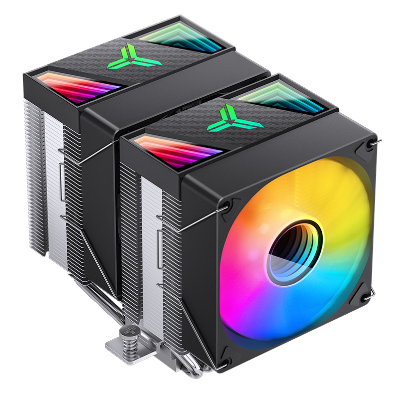 Кулер Jonsbo CR-1400 DV2 Black ARGB, 220W (LGA1700 Ready)