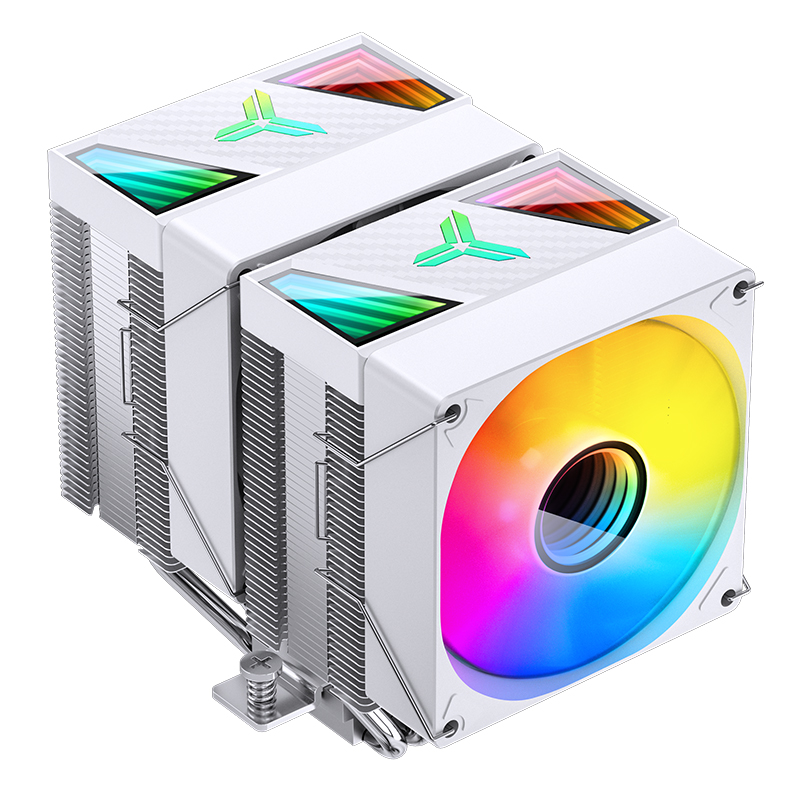 Кулер Jonsbo CR-1400 DV2 White ARGB, 220W (LGA1700 Ready)